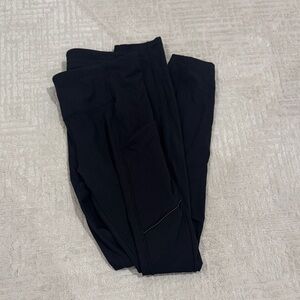 Lululemon fast and free high rise tight 25" size 2 black